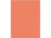 Pacon 103459 Riverside Construction Paper 76 lbs. 18 x 24 Orange 50 Sheets Pack