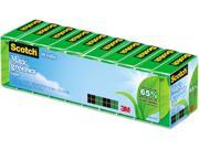 Scotch 81210P Magic Greener Tape 3 4 x 900 1 Core 10 Rolls Pack