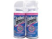 Endust 246 050 Compressed Gas Duster 2 3.5oz Cans Pack
