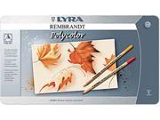 LYRA 2001720 Artist Colored Woodcase Pencils Assorted 72 per Pack
