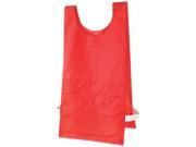 Champion Sports NP1RD Heavyweight Pinnies Nylon One Size Red 12 per Pack