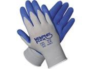 Memphis 96731S Memphis Flex Seamless Nylon Knit Gloves Small Blue Gray 1 Pair