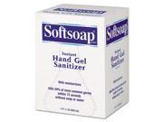 Softsoap 01922EA Fragrance Free Instant Hand Gel Sanitizer Refill 800 ml Bag Clear 1 Each