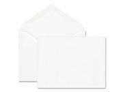 Quality Park Greeting Card Envelope 5 3 4 x 8 3 4 24 lb White 100 Box