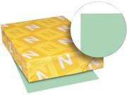 Wausau Paper 49561 Exact Index Card Stock 110 lbs. 8 1 2 x 11 Green 250 Sheets Pack