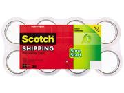 Scotch 3450 8 Sure Start Packaging Tape 1.88 x 54.6 yards 3 Core Clear 8 Pack