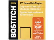 Stanley Bostitch SB351 21M Heavy Duty Staples 1 2 Inch Leg 100 Strip Count 1 000 Box