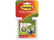 Command 17024VP Poster Adhesive Strip Value Pack White 48 Strips Pack