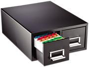 STEELMASTER by MMF Industries 263F4616DBLA Drawer Card Cabinet Holds 3 000 4 x 6 cards 14 1 2 x 16 x 6 1 4