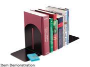 STEELMASTER by MMF Industries 241017104 Fashion Bookends 9 x 5 x 7 Black Pair
