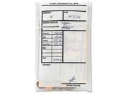 MMF Industries 236006920 Cash Transmittal Bags Self Sealing 6 x 9 Clear 500 Bags Box