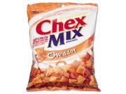 General Mills SN35182 Chex Mix Cheddar Flavor Trail Mix 3.75oz Bag 8 Bags Box