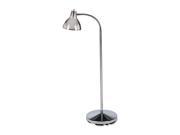 Medline MDR721010 Classic Incandescent Exam Lamp Three Prong 74 Inch Gooseneck Stainless Steel