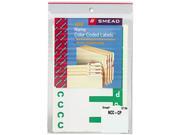 Smead 67154 Alpha Z Color Coded First Letter Name Labels C P Dark Green 100 Pack