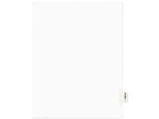 Avery Preprinted Legal Side Tab Dividers Exhibit I Letter White 25 Pack