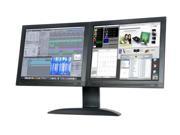 DoubleSight DS 1900 Black 19 8ms Widescreen Dual LCD Monitor