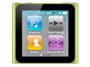 Apple iPod nano 6th Generation 1.54 Green 8GB MP3 Player MC690LL A
