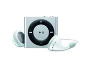 Apple iPod shuffle 4th Generation Silver 2GB MP3 Player MC584LL A
