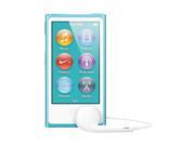 Apple iPod nano 7th Gen 2.5 Blue 16GB MP3 Player MD477LL A