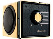 GOgroove BlueSYNC BX Rechargeable Bluetooth Wood Style Speaker with NFC Technology and Removable Battery Works With Smartphones Tablets and More!