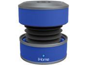 iHome iBT60LY Bluetooth Rechargeable Mini Speaker System in Rubberized Finish