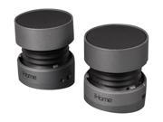 iHome iHM78GX Recharge Mini Speakers Grey