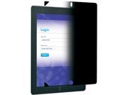 3M MPF830130 Easy On Privacy Filter for Apple iPad 2 iPad 3rd 4th gen Black
