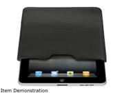 Premiertek Black Leather Sleeve Pouch Case for Apple iPad Model LC IPAD BK