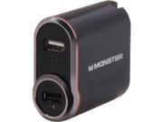Monster Cable Black Outlets To Go USB PowerPack Hybrid Charger 133251