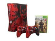 Microsoft Gears of War 3 Limited Edition Console 320 GB Hard Drive Red