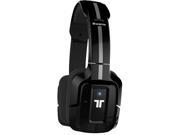 TRITTON Swarm Wireless Mobile Headset with Bluetooth Technology for Android iOS Smartphones Tablets PC Mac and Gaming Consoles Flip Black