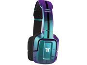 TRITTON Swarm Wireless Mobile Headset with Bluetooth Technology for Android iOS Smartphones Tablets PC Mac and Gaming Consoles Flip Blue