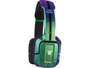 TRITTON Swarm Wireless Mobile Headset with Bluetooth Technology for Android iOS Smartphones Tablets PC Mac and Gaming Consoles Flip Green