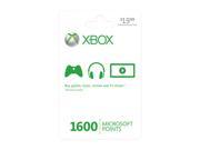 Microsoft Xbox LIVE 1600 Microsoft Points