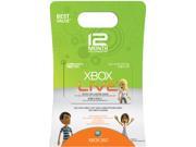 Microsoft Xbox LIVE 12 Month Gold Card