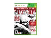 Batman Arkham City Game of the Year Edition Xbox 360 Game