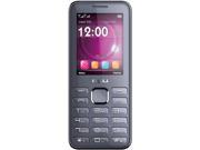 Blu Diva II T275T 32MB 2G Unlocked GSM Dual SIM Cell Phone w Analog TV 2.4 32MB RAM Grey