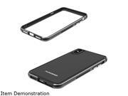 PureGear GlassBak 360 Black Case for iPhone X 62053PG PureGear GlassBak 360 Black Case for iPhone X 62053PG