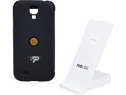 Patriot Memory FUEL iON Kit Samsung Galaxy S 4 Case with Charging Stand PCGCS4DS