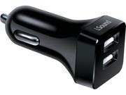 iSound ISOUND 6857 2.4 Amp Dual USB AC Car Charger with Micro USB Cable