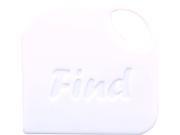 SenseGiz 10004 White FIND track and find Bluetooth based tag used to prevent losing or misplacing commonly belongings