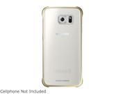 SAMSUNG Clear Gold Solid S View Flip Cover for Samsung Galaxy S 6 EF ZG920BFEGUS