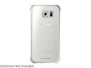 SAMSUNG Clear Silver Solid Protective Cover for Samsung Galaxy S 6 Edge EF QG925BSEGUS