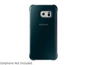SAMSUNG Clear Green S View Flip Cover for Samsung Galaxy S 6 Edge EF ZG925BGEGUS