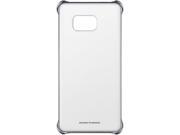 SAMSUNG Clear Silver Solid Protective Cover for Samsung Galaxy S6 Edge EF QG928CSEGUS