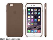 Apple Olive Brown iPhone 6 Plus Leather Case MGQR2ZM A