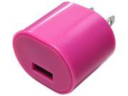 DigiPower iEssentials 1.0amp USB Wall Charger Pink