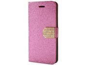 URGE Basics Glitter Pink Wallet Case for iPhone 6 UG IP6GLITCASE PNK