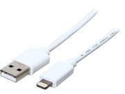 Tripp Lite M100 003 WH White Lightning to USB iPhone iPod iPad Apple Certified 3.3ft 1m