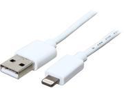 Tripp Lite M100 006 WH White Lightning to USB iPhone iPod iPad Apple Certified 6.5ft 2m